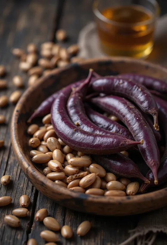 Semena fazolu hyacintového (lablabu)