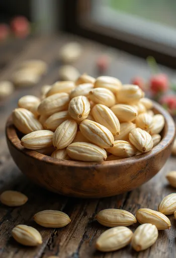 Sušená zrna slzovky obecné (Jóbovy slzy)