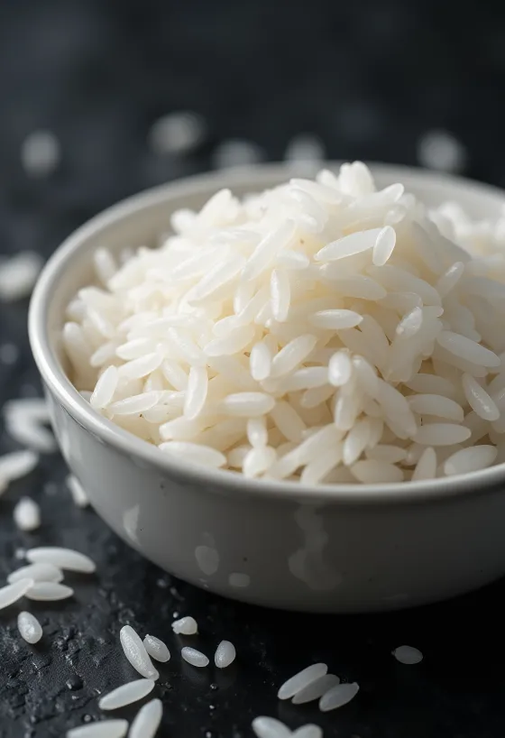 Miska nadýchané jasmínové rýže