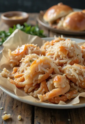 Čerstvé krabí maso na ledu servírované s citronem a petrželkou