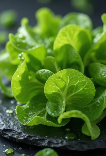 Sušený mořský salát s jasně zelenou barvou