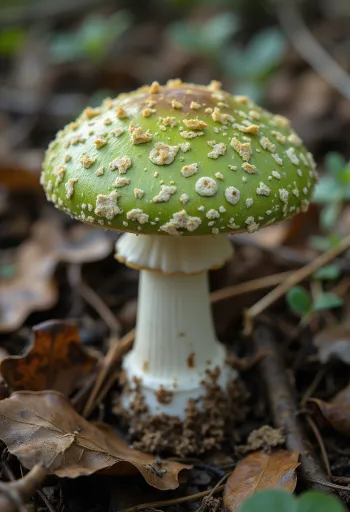 Nakrájená a očištěná holubinka nazelenalá na kuchyňském prkénku