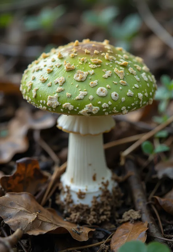 Nakrájená a očištěná holubinka nazelenalá na kuchyňském prkénku