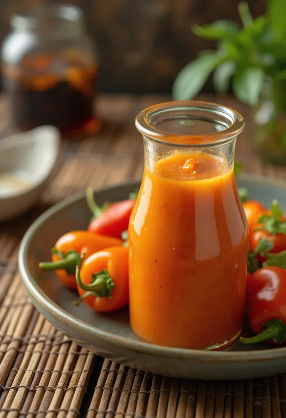 Omáčka Habanero podávaná k tacos