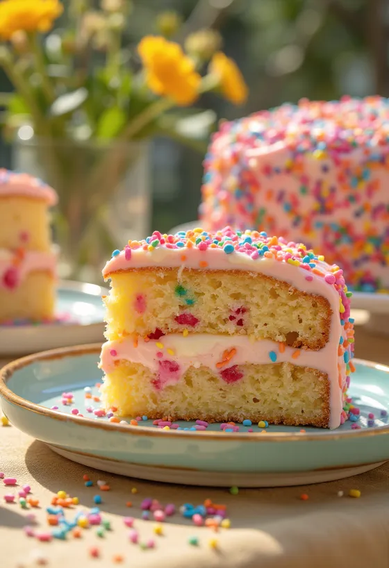 Sprinkle dort zdobený barevným cukrovým zdobením