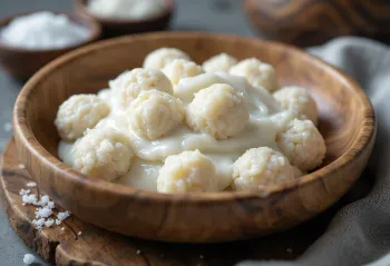 Kurut ve slané verzi, čerstvě podávaný