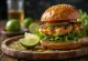 Tequila Lime Burger při podávání