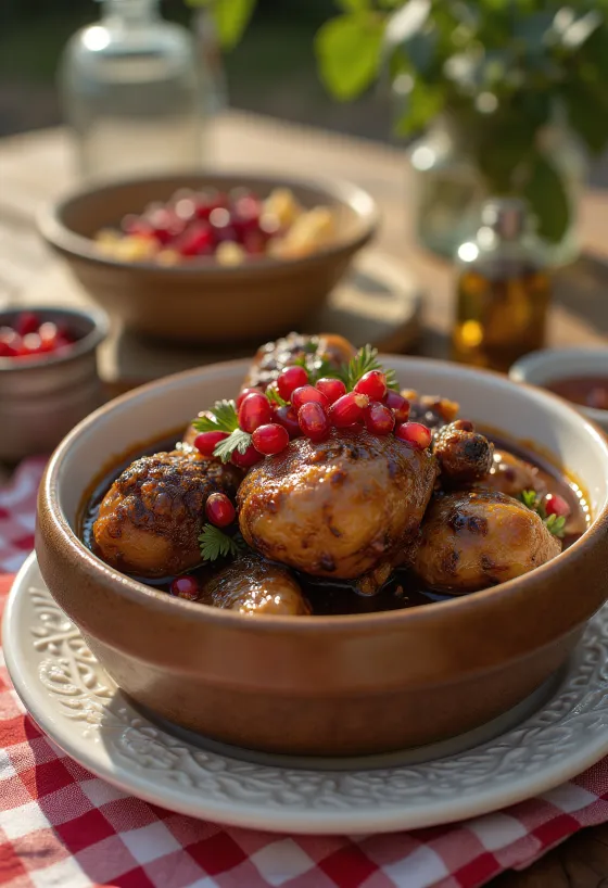 Fesenjan servírovaný