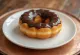 Mochi Doughnut servírovaný s moučkovým cukrem