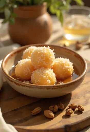 Kokosový Gulab Jamun