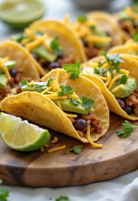 Degustační menu taco servírované