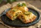 Čerstvě upečené jalapeño sýrové calzone