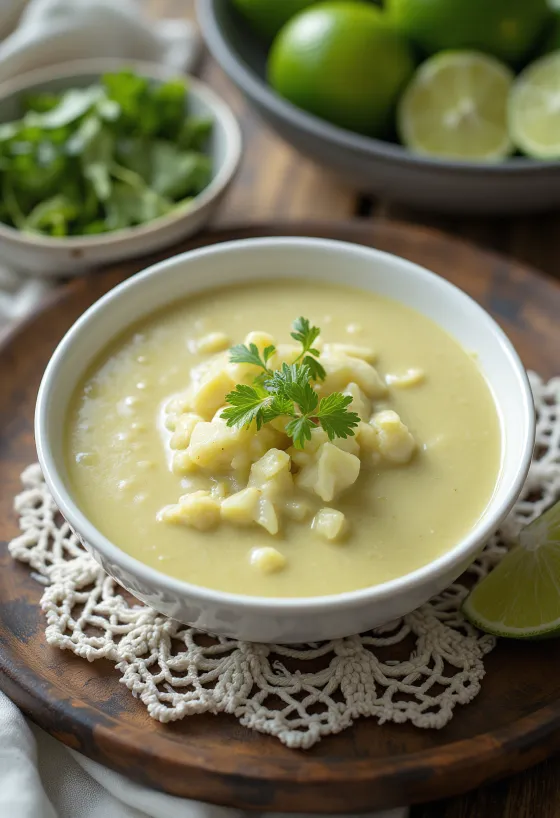 Kokosová kari omáčka s limetkou