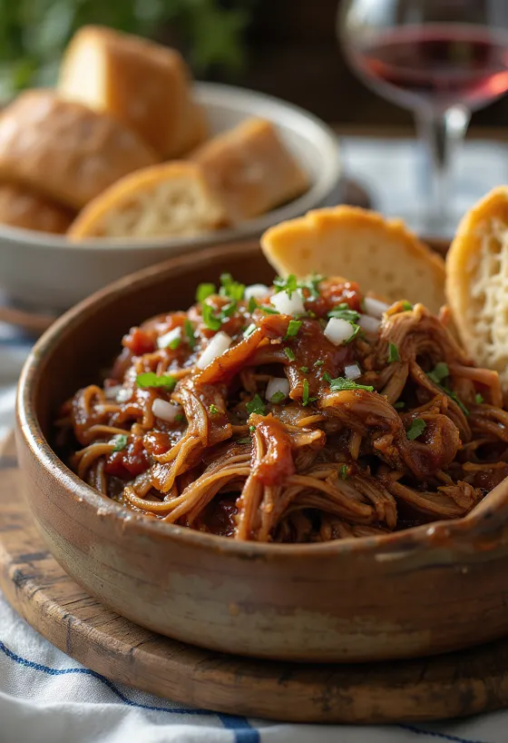 BBQ pulled pork v housce s kysaným zelím