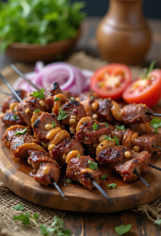 Suya podávaná