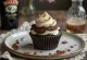 Baileys cupcake servírovaný
