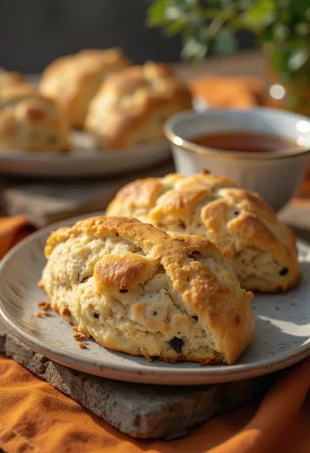 Lněné scones