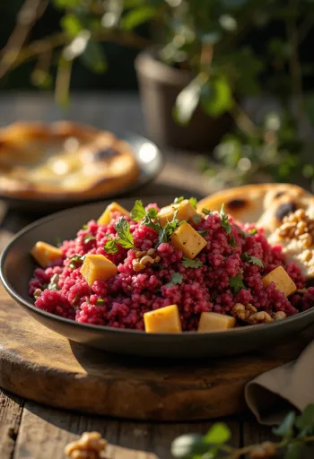 Řepové quinoa kari s tofu