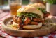 Teriyaki Chicken Bao s teriyaki omáčkou a sezamovými semínky
