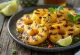 BBQ grilovaný ananas servírovaný