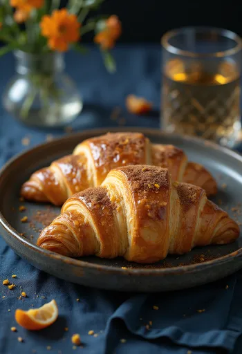 Španělský skořicový croissant