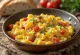 Menemen se zeleninou, čerstvě podávaný s petrželkou