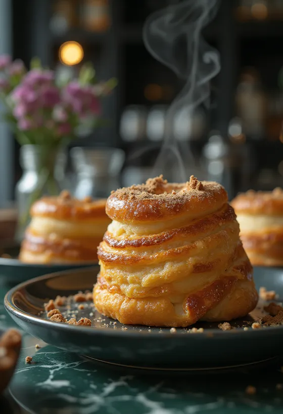 Trdelník obalený ve skořicovém cukru