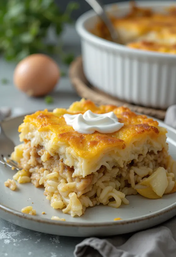 Zapékaná kapusta se šťavnatým mletým masem a měkkou rýžovou náplní, vrstvená