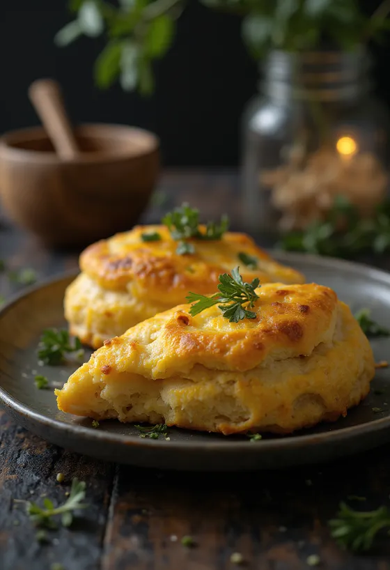 Cizrnové pagáče servírované