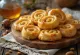 Burek s medem a arašídy, servírování