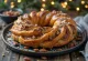 Kringle s pekanovou náplní, upečený do krásné zlatohnědé barvy