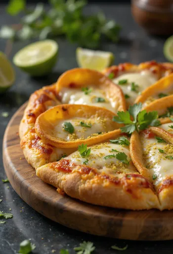 Pizza costarricense s banánem