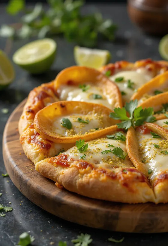 Pizza costarricense s banánem
