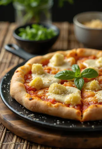 Pizza ai Carciofini s artyčoky a sýrem