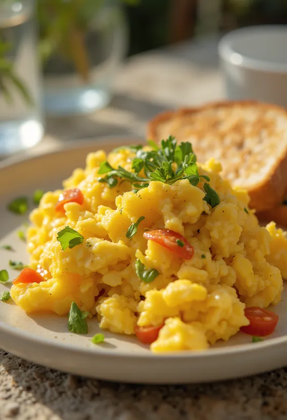 Míchané tofu s kurkumou a čerstvou zeleninou