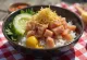 Miska Chirashi s japonskou hořčicí a čerstvou zeleninou